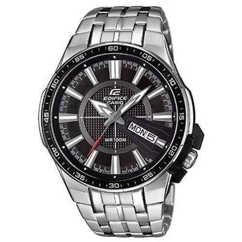 Image of Edifice mat rustfri stål quartz multifunktion (5474) Herre ur fra Casio, EFR-106D-1AVUEF